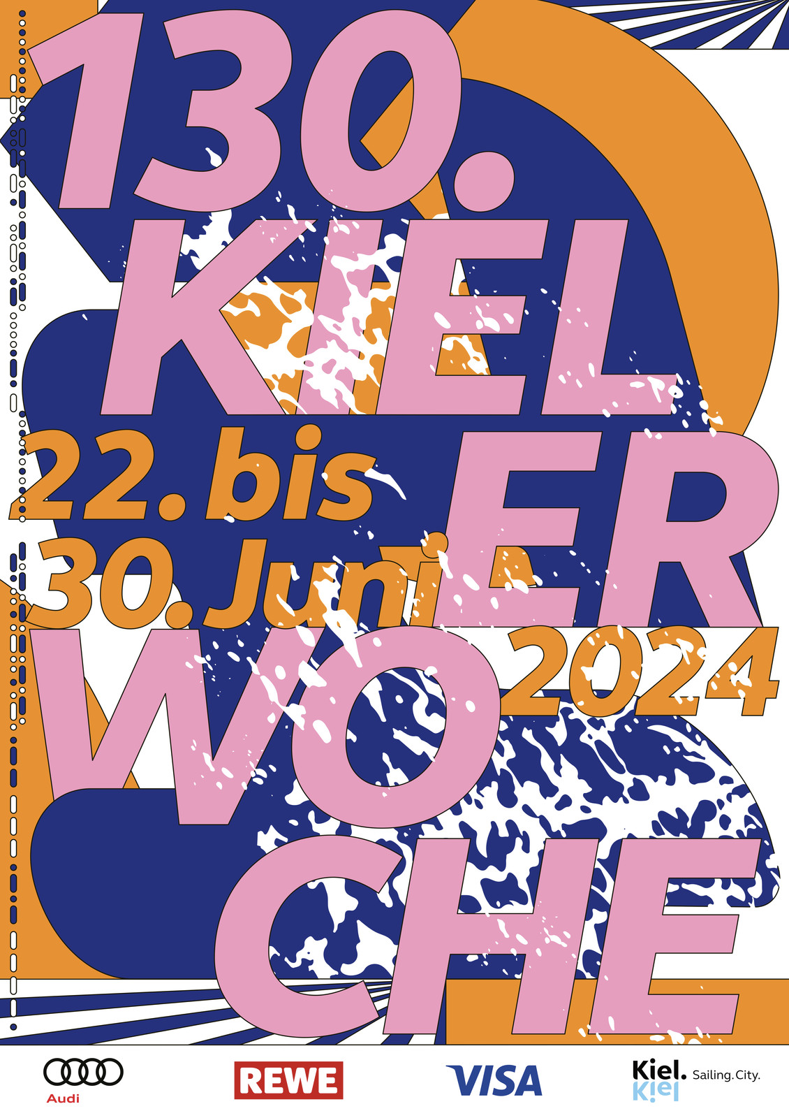 Kieler Woche By Studio Tillack Kn Ll Typo Graphic Posters