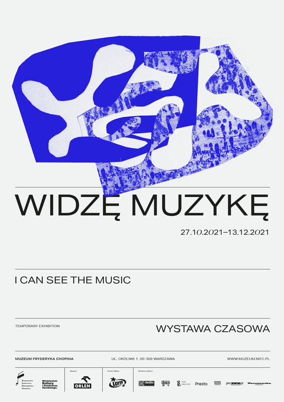 I see music 2021 by alina rybacka gruszczyńska typo graphic posters