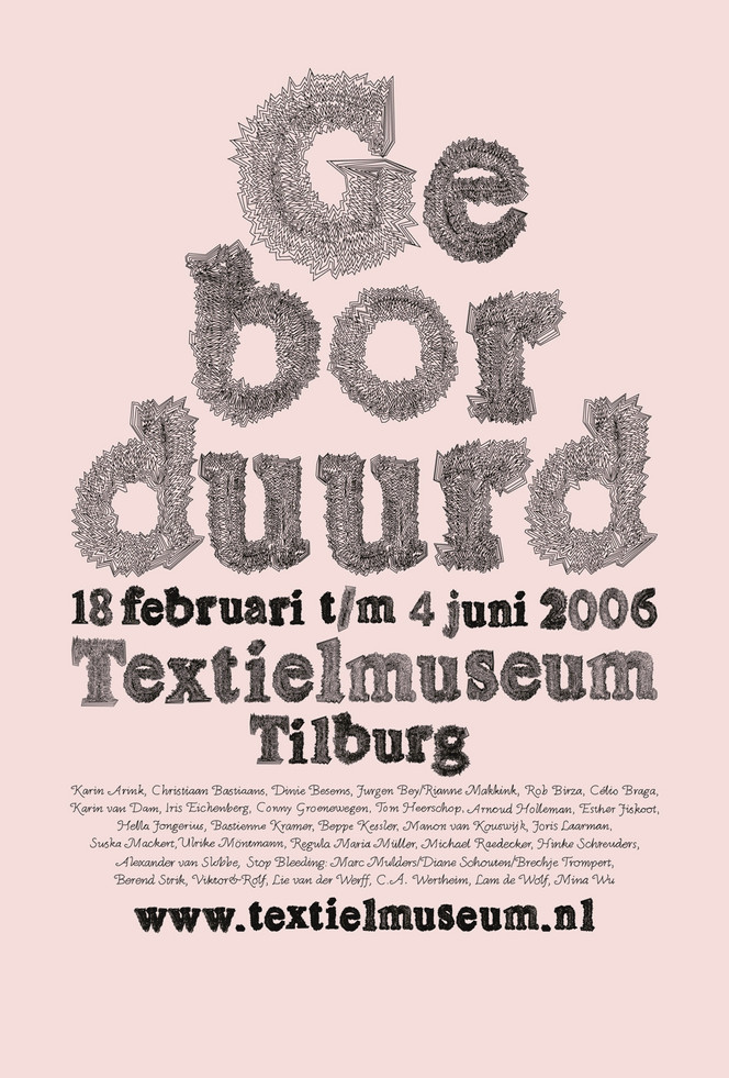 Hansje Van Halem Typo Graphic Posters