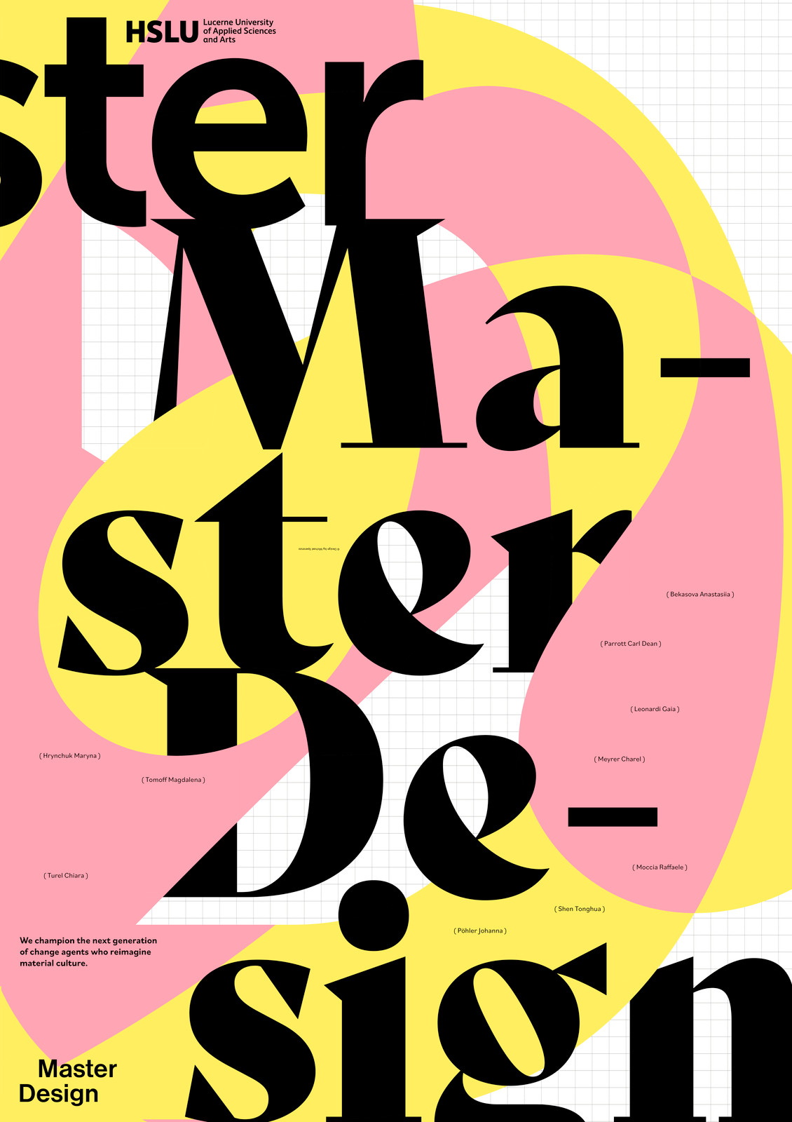 HSLU DFK – MAD Yearbook Posters”, 2024, by Michael Speranza